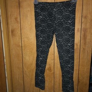 Black and grey tights